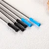 20pcs/lot 11.6cm Special Metal Pen Refills for Roll Ball Pen 0.5mm Ballpoint Pen Rod Signing Pen Refill Office School Stationery 4