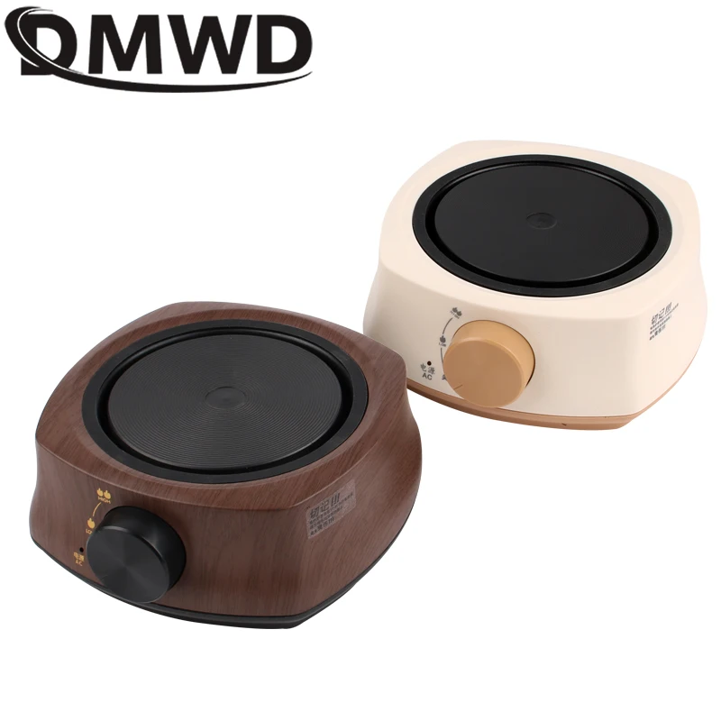 DMWD Mini Electric Stove Water Boiler Cooking Plate 500W Tea Pot Multifunctional Coffee Tea Heater Warmer Heating Furnace 220V