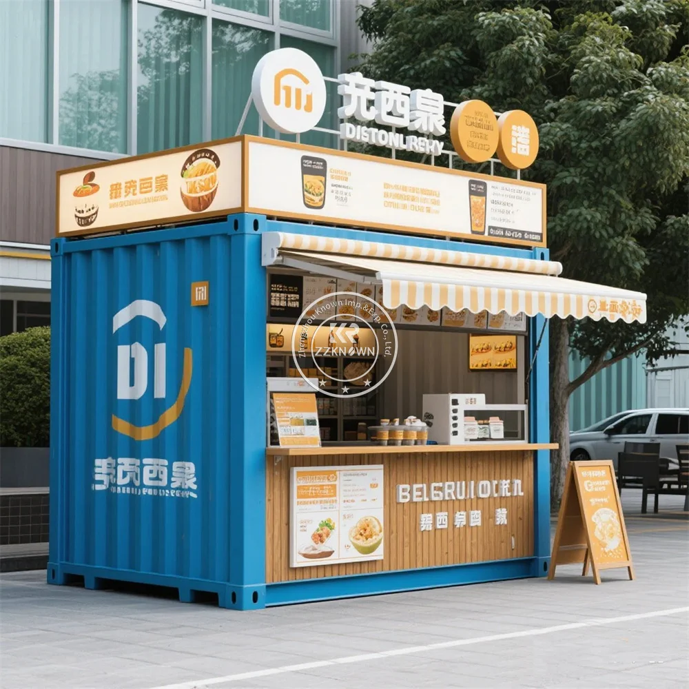 Prefabricated Restaurant in a 40-Foot Shipping Container? Here's ...