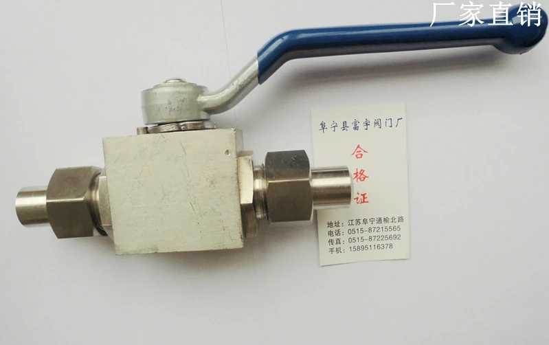 

Fuyu BKH Stainless Steel High Pressure Gas Ball Valve Wholesale PN315 DN20