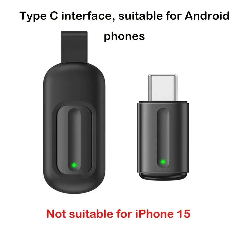 שלט אינפרא אדום חכם סוג C IR Blasters שליטה באמצעות אפליקציה לטלפון מתאים לאייפון 15 סמארטפון מתאם מיני IR עבור Q5C8