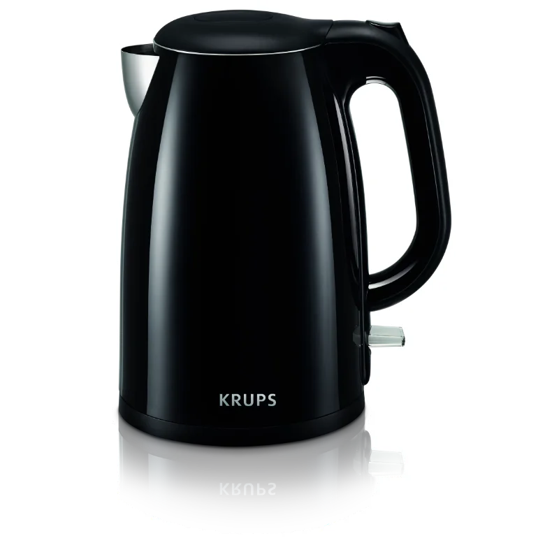 Krups BW260850 1.5L Cool Stainless Steel Electric Kettle kettle electric  portable kettle  electric kettle 800w 600ml portable foldable electric kettle silicone mini small electric kettles travel water boiler camping kettle