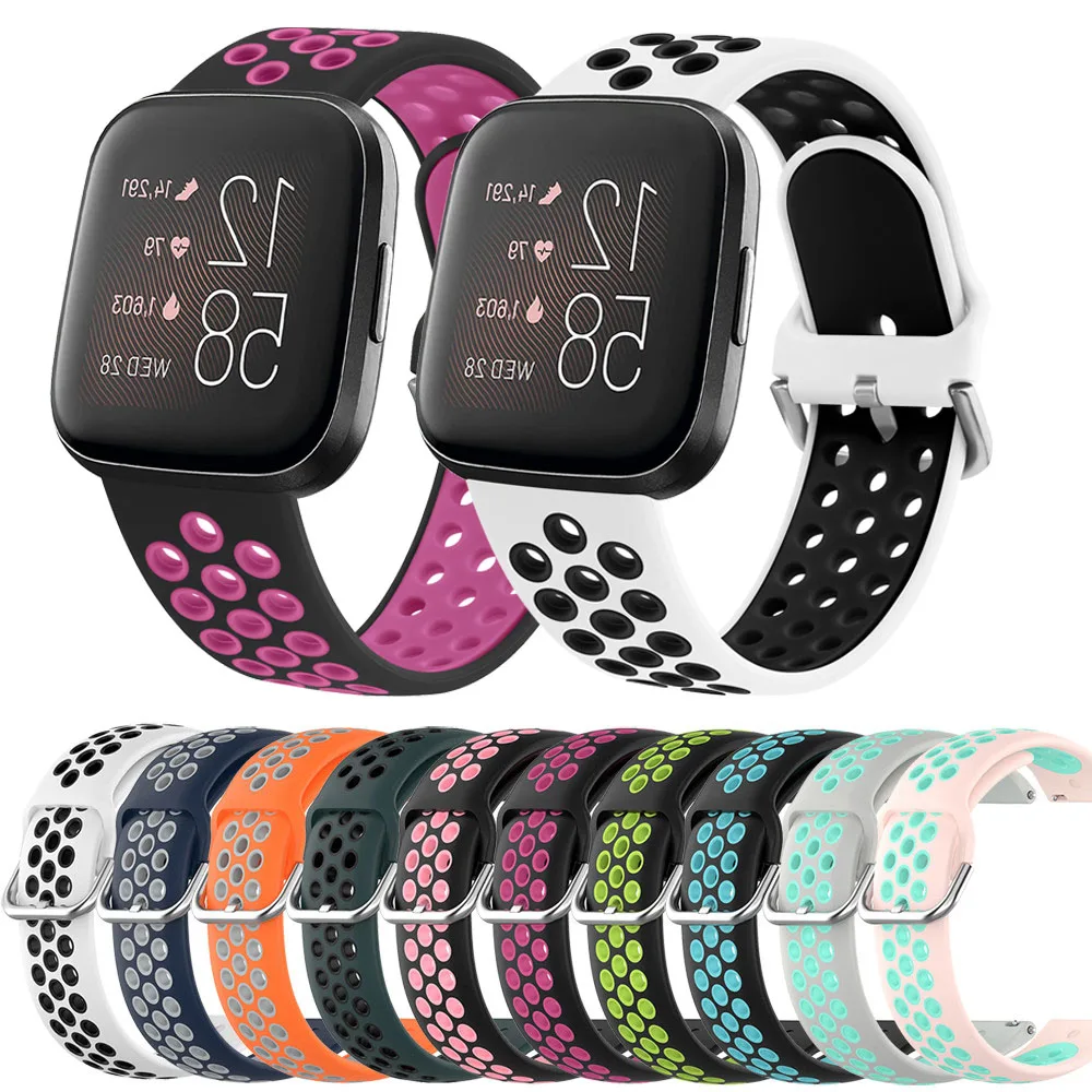 

Sports Silicone Band For Fitbit Versa 2 Smart Watch Replacement Strap Correa Loop For Fitbit Versa Lite Blaze Wrist