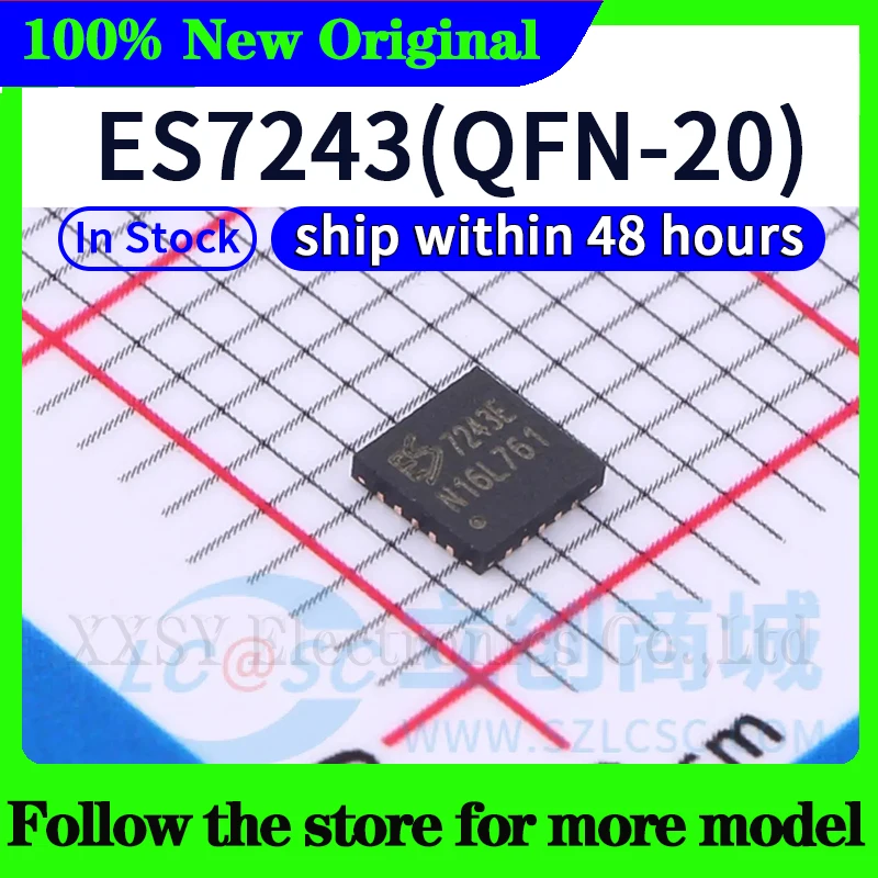 ES8374 ES7149 ES7243 ES8156 ES8311 ES8312 ES8316 ES8336 ES8388 ES7210 고품질 신제품