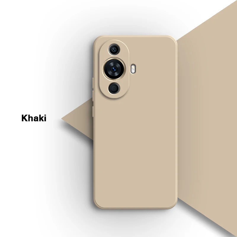 Premium Liquid Silicone Back Cover for Huawei Nova Series - Simple, Stylish, Durable