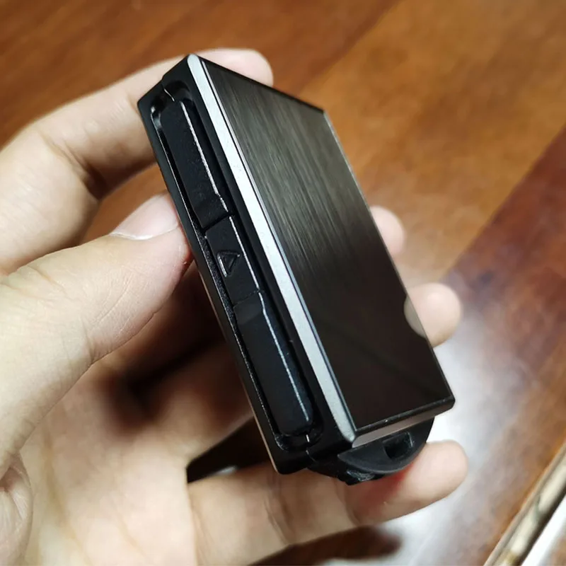 볼보 S60 S90 XC40 XC60 XC90 V60 V90 폴스타 1 폴스타 2 폴스타 3용 크롬 도금 금속 자동차 키 쉘 케이스 교체