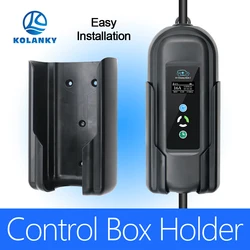 Electric Vehicle Charger Control Box Holder EV Charging Cable Hook Wallbox Holder Cable Holder Easy Install
