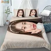 Custom IVE Jang Wonyoung 3 Pcs Duvet Cover Set Fashion Bedding Sets Comforter Duvet Cover Pillowcase Home Textiles 0505 3