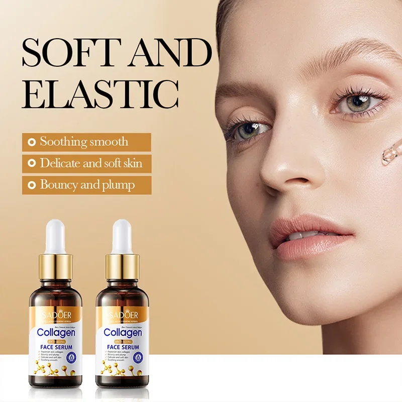 3pcs Collagen Face Serum skincare Facial Essence Liquid Firming Moisturizing Nourishing Facial Serum Skin Care 3