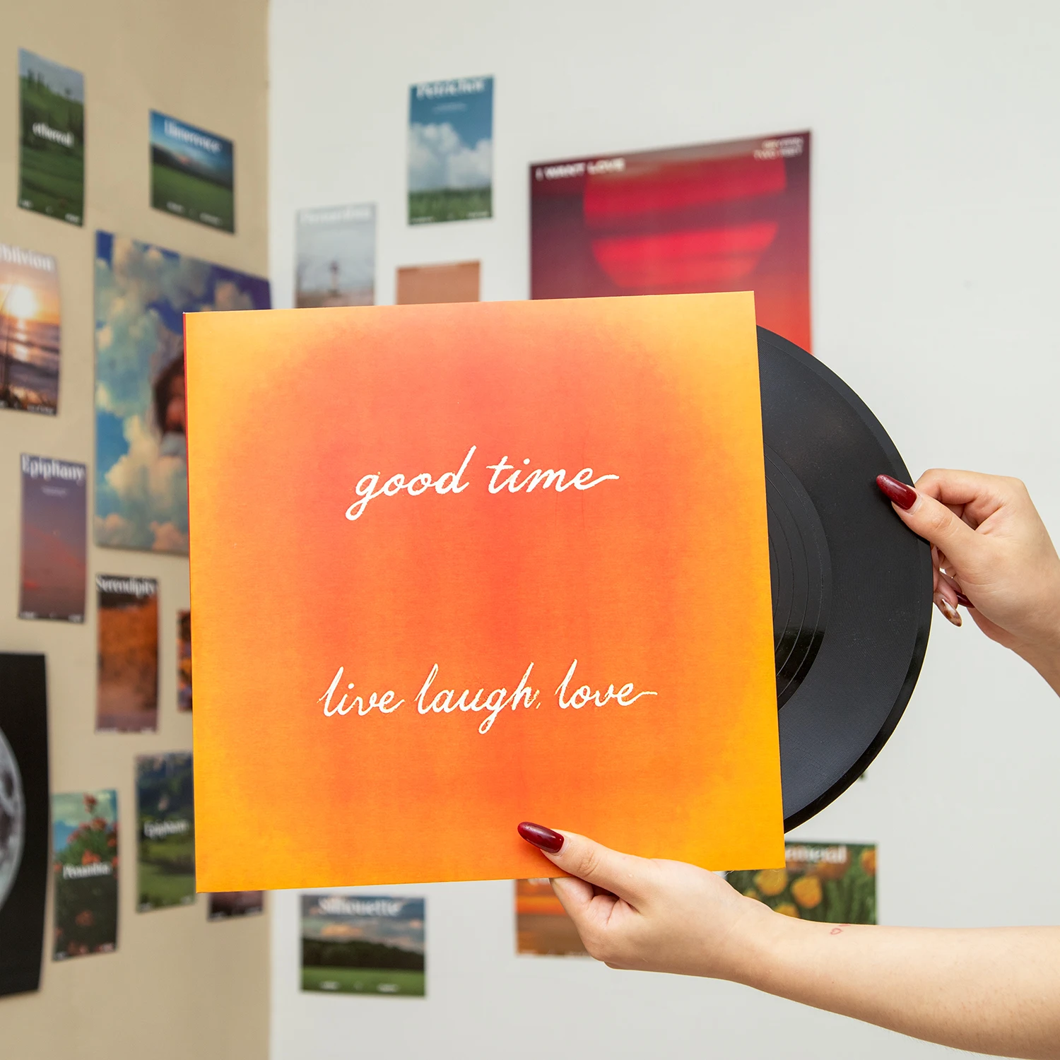 Vintage Vinyl Record Decor 2