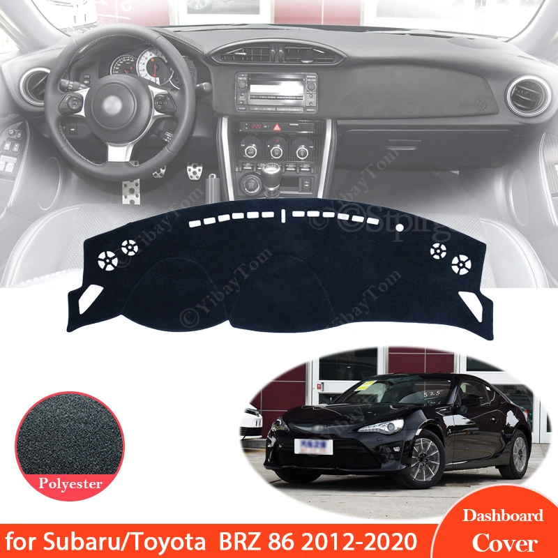

Защитная накладка на приборную панель для Subaru Toyota BRZ 86 GT86 FT86 Scion FR-S 2012-2020, аксессуары для приборной панели