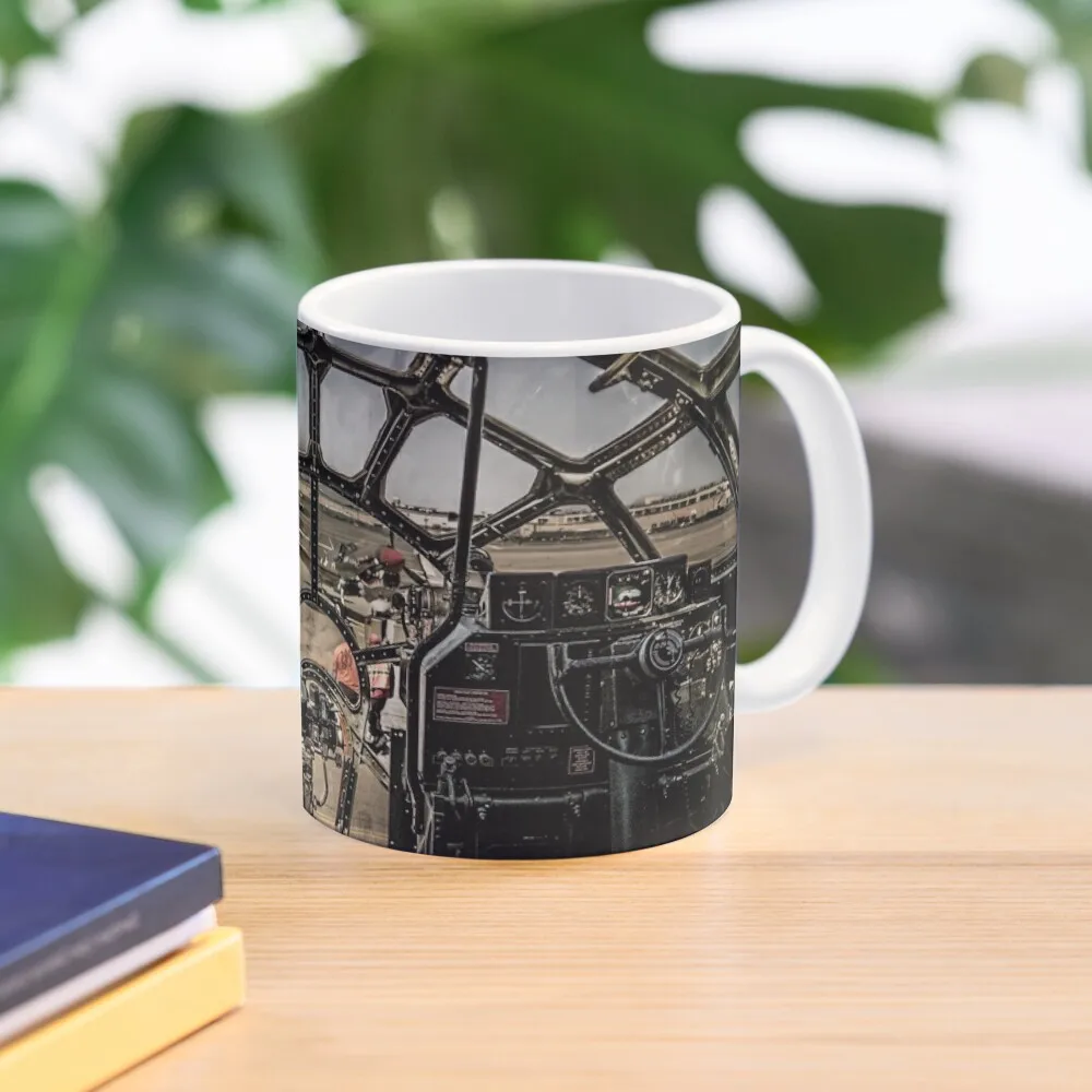 

B-29 Superfortress "Fifi" Cockpit View Coffee Mug Ceramic Cup