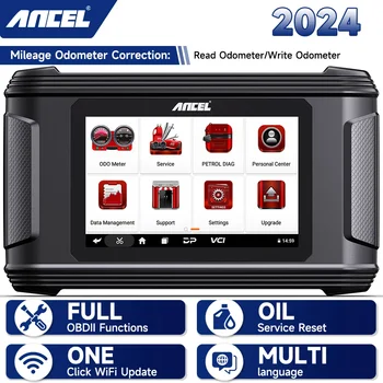 2024 ANCEL DM500 Car Cluster Calibration Tools OBD2 Scanner Oil Reset Instrument Adjustment Tool Code Reader Car Diagnostic Tool 1
