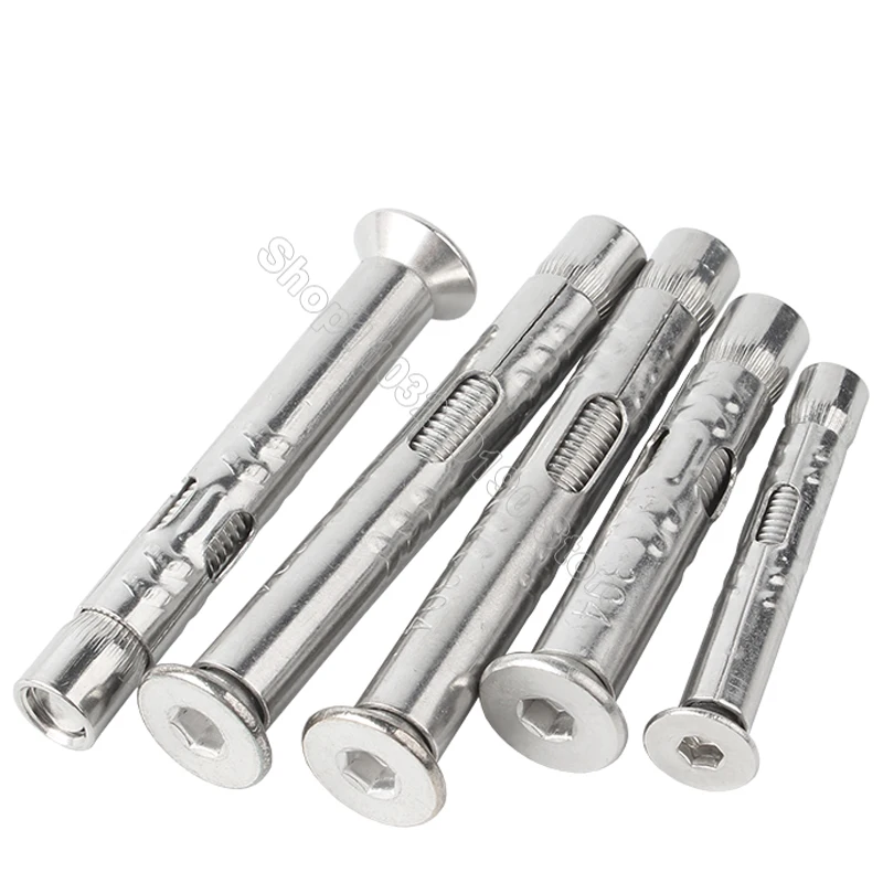 SECCARO Vite A Testa Svasata M6 X 8 Mm, Acciaio Inox V2A VA A2, DIN 7991 / ISO 10642, Esagono Incassato, 20 Pezzi - Foto 8