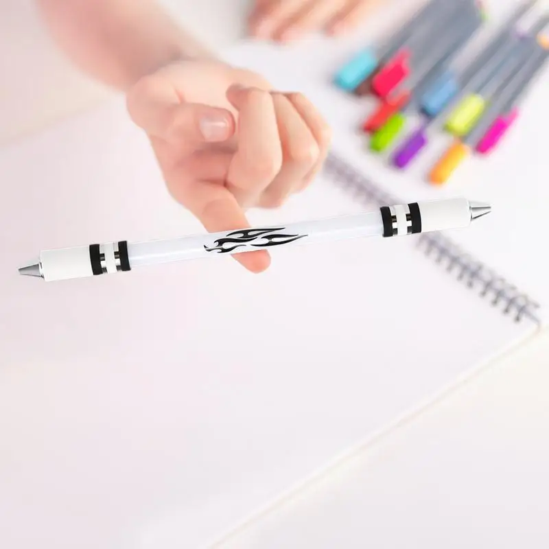 Hduacuge 4 stuks vingerpen spinnen pennen mod gaming spinnen pennen vliegende pen spinnen pen met roterende balpen