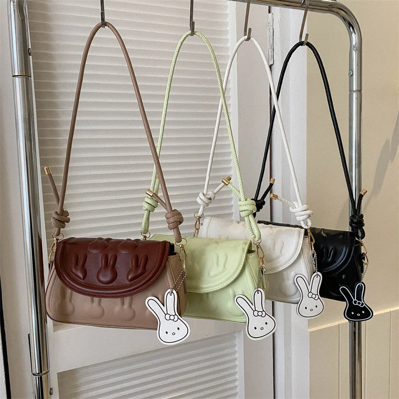 

Simple Retro Bag Women's Spring New Fashion Trend Shoulder Bag Leisure Commuter Crossbody Bag Small Square Bag