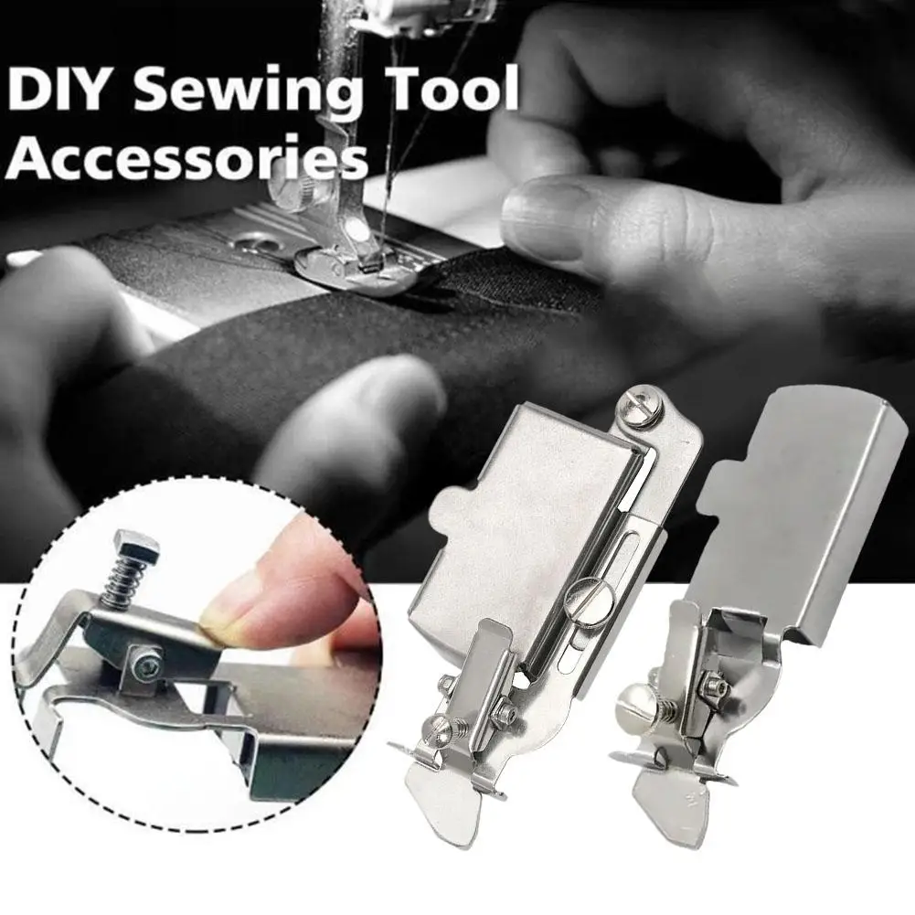 봉제 솔기 가이드 누름 발 헤머 가이드 누름 발, 산업용 자물쇠 또는 걷기 발, DIY 봉제 도구 액세서리