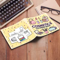 1PC Adult Graffiti COSMETiCS Coloring Book 24 Page Colouring Book Decompression Entertainment Holiday Party Gift 2