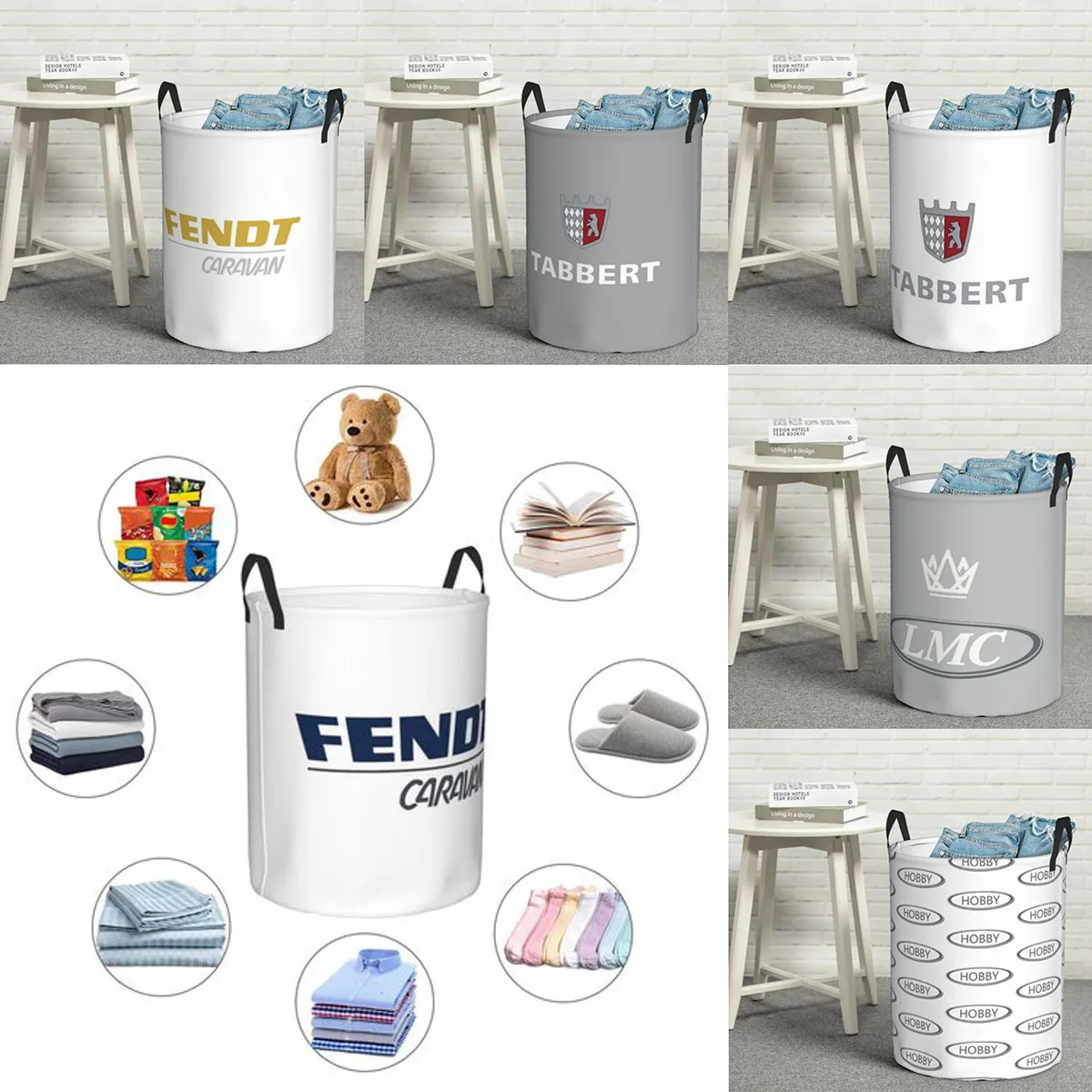 Fendt Caravan Folding Laundry Baskets Dirty Clothes Toys Sundries Storage Basket Home Organizer For Tabbert LMC Hobby Caravan laundry basket,portable hamper,portable storage basket