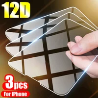 3PCS Tempered Glass For iPhone 13 12 11 pro max 8 7 6 5 Plus Screen Protector on iphone 13 12 11 mini X XR Xs Max SE 2020 Glass 1
