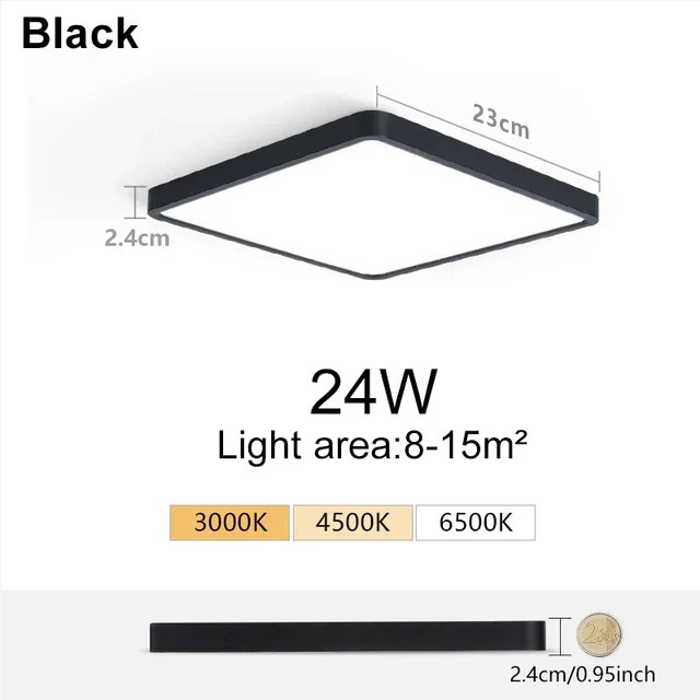 Black 24W