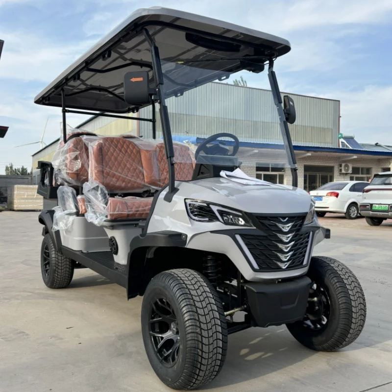Factory Direct 4 Seater Golf Cart Prices Are Practical Electric Scooter Global Sale New Lifted Golf Cart With cargo box