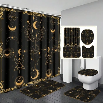 Moon Pattern Bathroom Set 1