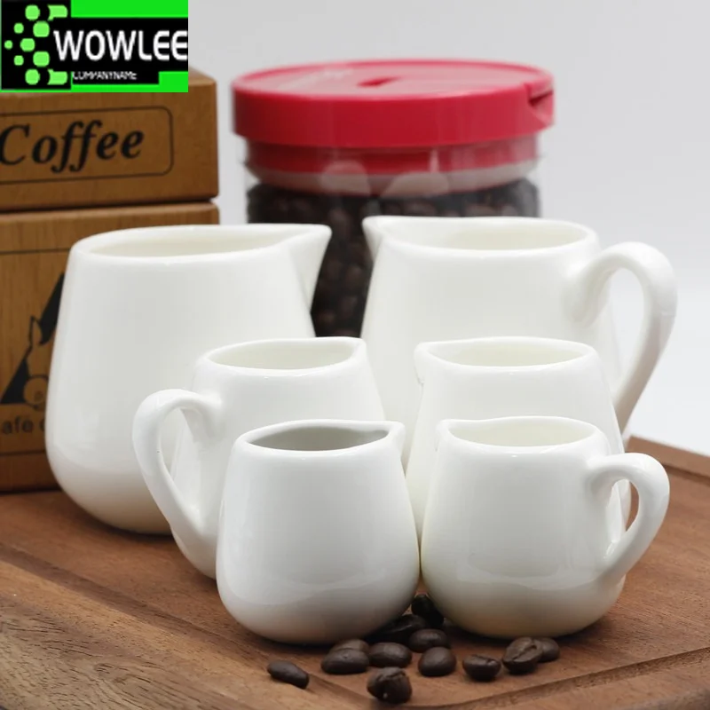 Elevate Your Coffee Game with our Ceramic Milk Frothing Pitcher