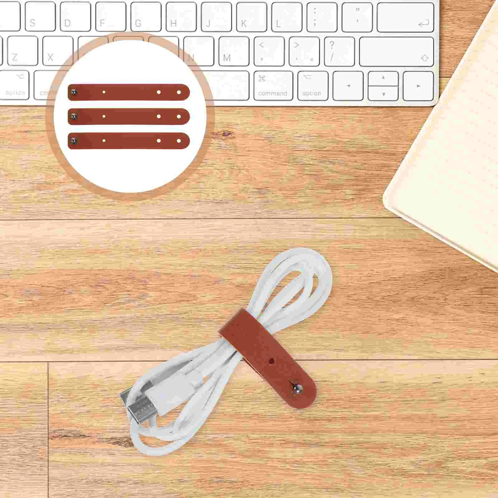 

5 Pcs Pin Type Cable Organizer Tie Straps Stocking Stuffer Men Winder Ties for Cords Stuffers Him Wire Skin Adult 2023