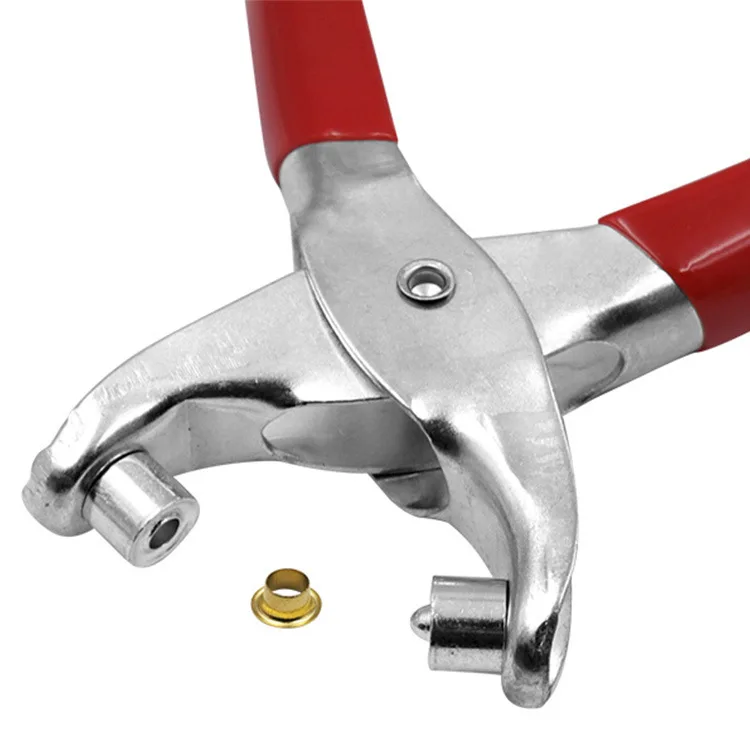 Description Picture 6 of item4mm Eyelet Setter Puncher Leather Belt Hole Plier Buckle Fixation Sewing Tool Watchband Strap Household Leathercraft Accessories