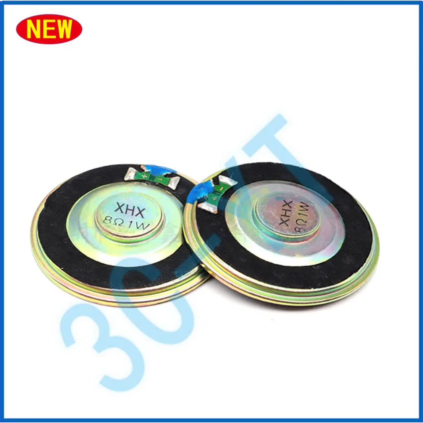 8 Ohm 1W 50MM Mini Horn Loudspeaker 2PCS For Doorbell Intercom Toys