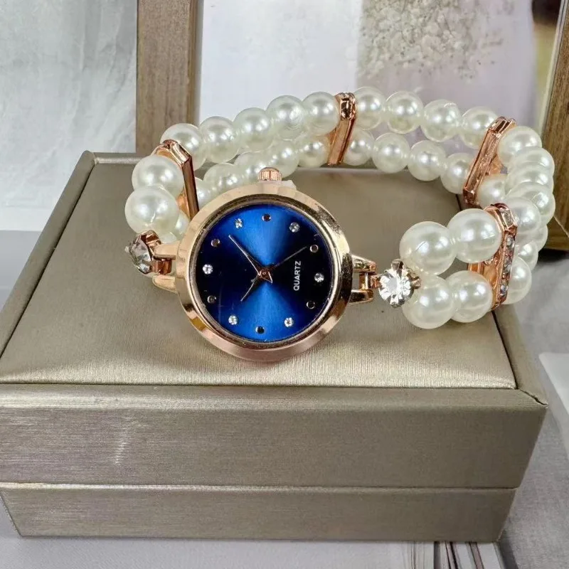 pearl bracelet quartz bracelet watch