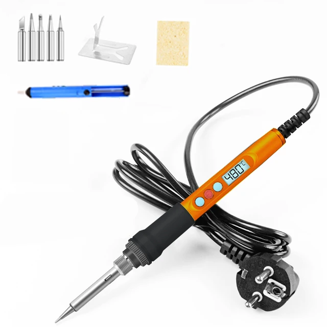 90 واط سبيكة لحام المحمولة تعديل درجة الحرارة الرق...