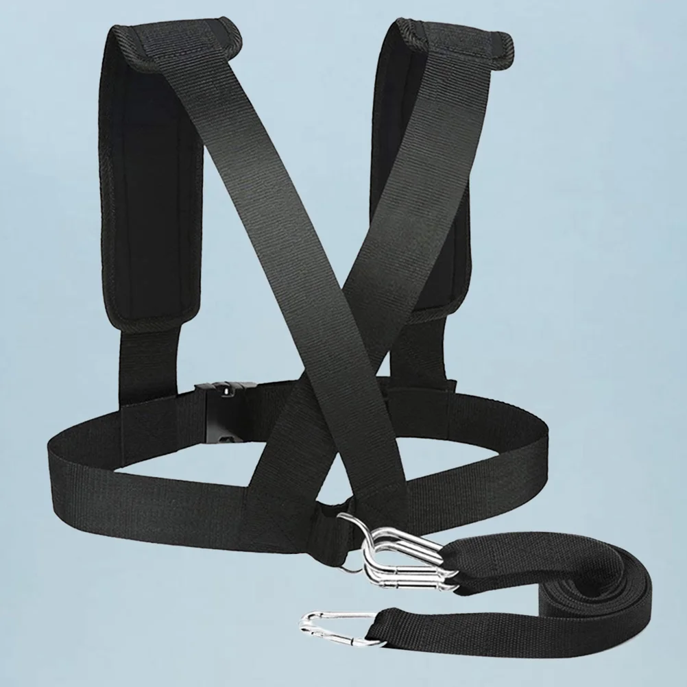 

Resistance Training Rope Belt Acceleration Cord to Improve Strength and Agility for Gym Workout Training Black
