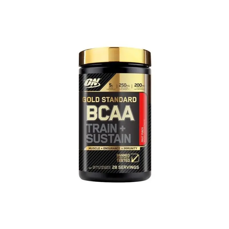 Купить Золотой стандарт BCAA Train + Sustain - 600 г [оптимальное питание] melocoton y Fruta de la pasion  | Отзывы и видеообзор (1005001271420050)