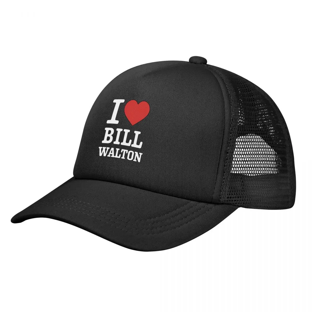 

Бейсболка для взрослых I Love Bill Walton, Кепка от солнца, для баскетбола, с регулируемой сеткой, для осени