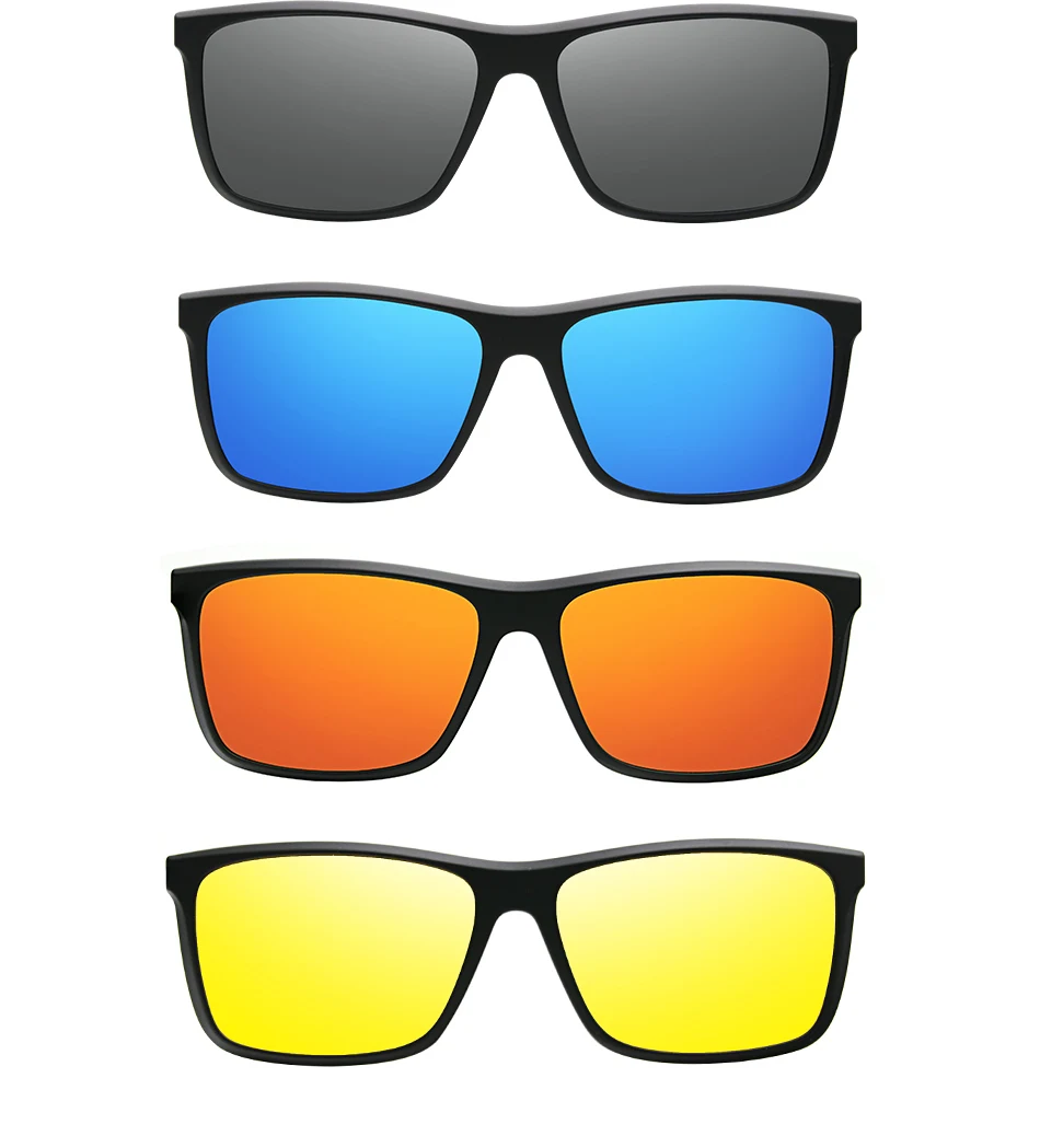 RS004 Benutzerdefinierte Männer Frauen Polarisierte Optische Magnetische Sonnenbrille Clip Magnet Clip auf Sonnenbrille Polaroid Clip auf Sonnenbrille Rahmen – Detail 9