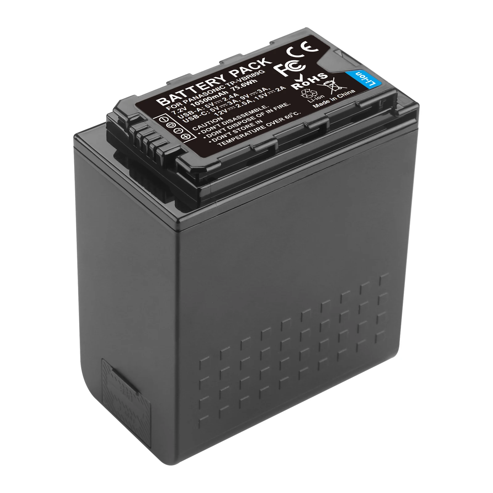 10500mAh AG-VBR89G AG-VBR59 VW-VBD98 Battery PD30W Quick Charge