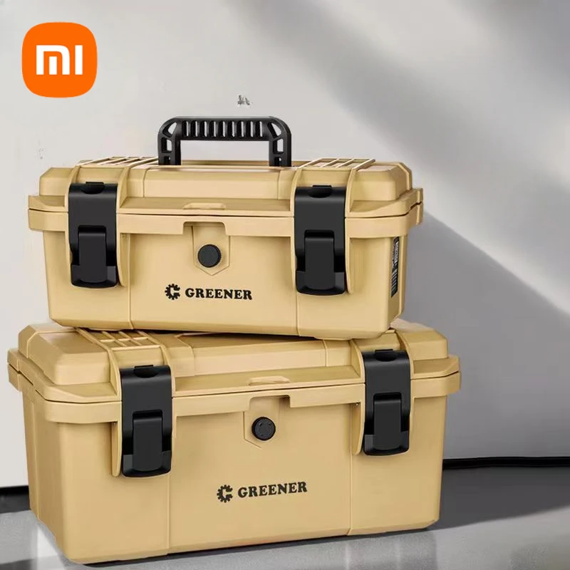 

Xiaomi экологичный ящик для хранения инструментов Водонепроницаемый солнцезащитный утолщенный бытовой многофункциональный портативный транспортный чехол для хранения оборудования