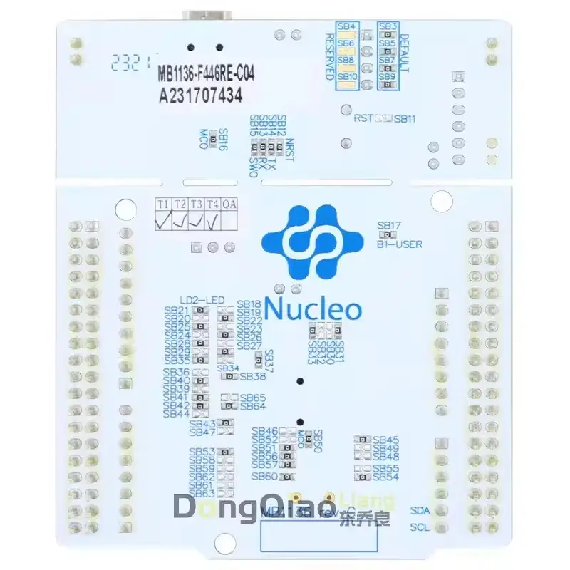 The off-the-shelf NUCLEO-F446RE uses the MCU Nucleo-64 development board of the STM32F446RET6 microcontroller image 4