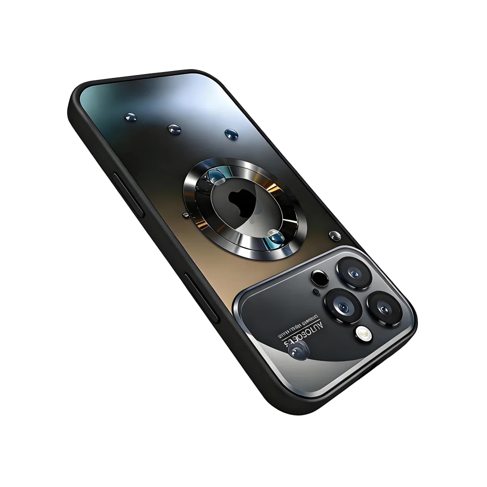Premium Matte Magnetic Tempered Glass Phone Case with Magsafe Compatibility