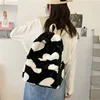 Heart Plush Cartoon Backpack Girl Plush Backpacks Cute Fur Backpacks Children School Bags Kids Gift Book Bag Mochilas Para Mujer 4