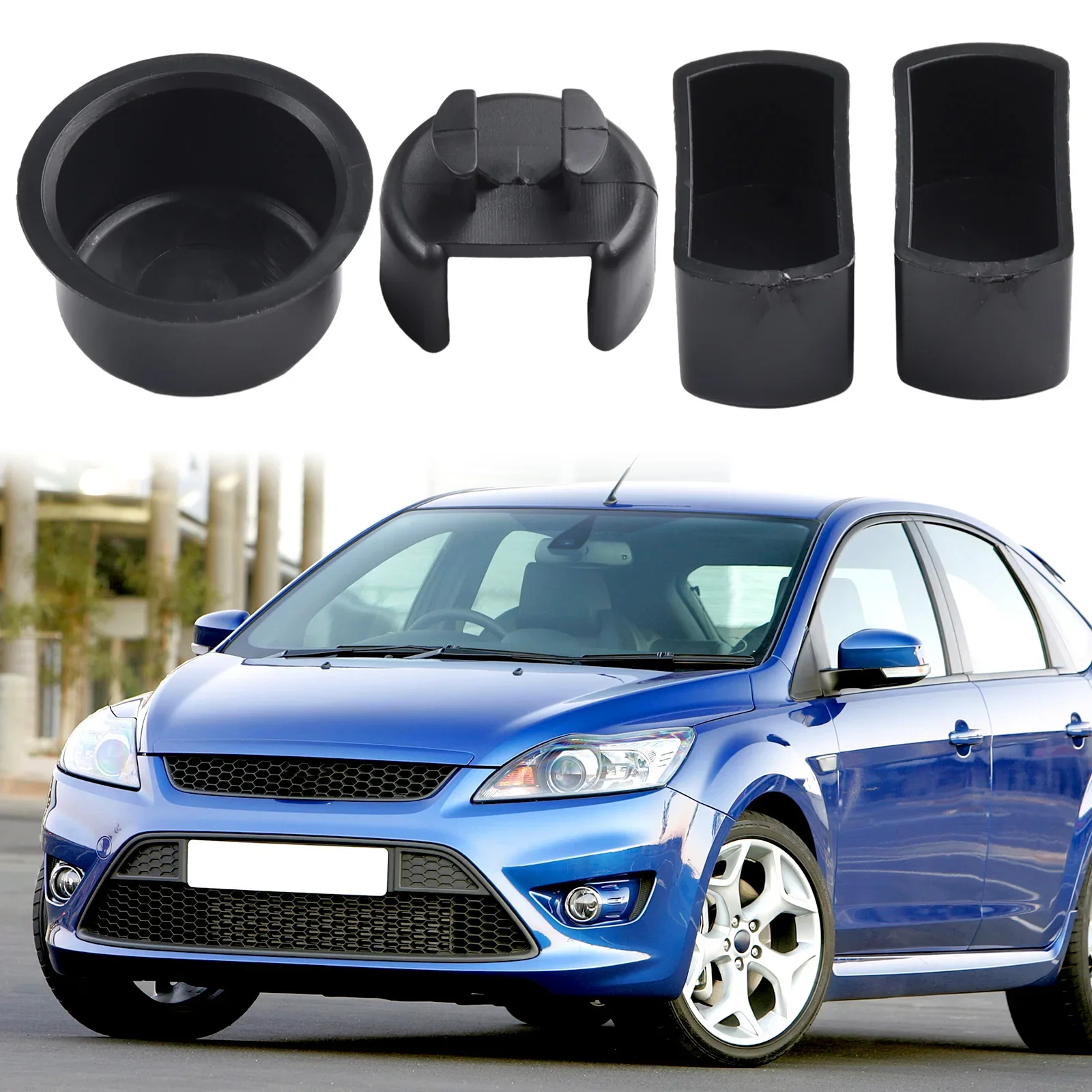 

4pcTailgate Hinge Pivot Bushing Insert Kit Car Accessories For Ford F Series Trucks Compatible With Multiple Truck Model OEMNO.