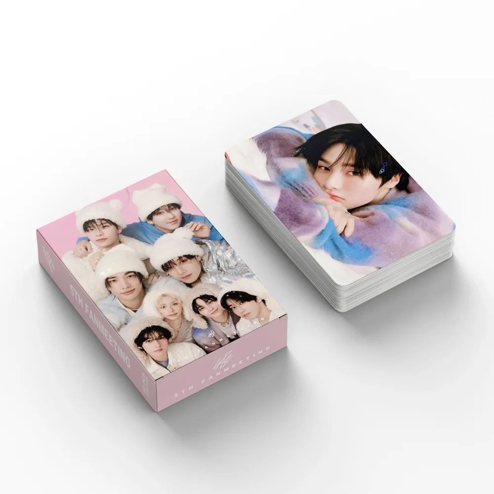 Photo Album 55pcs/set Kpop SKZ&rsquo;s Clock Lee Know Hyunjin Changbin Lomo Cards Photocards Fans Collection