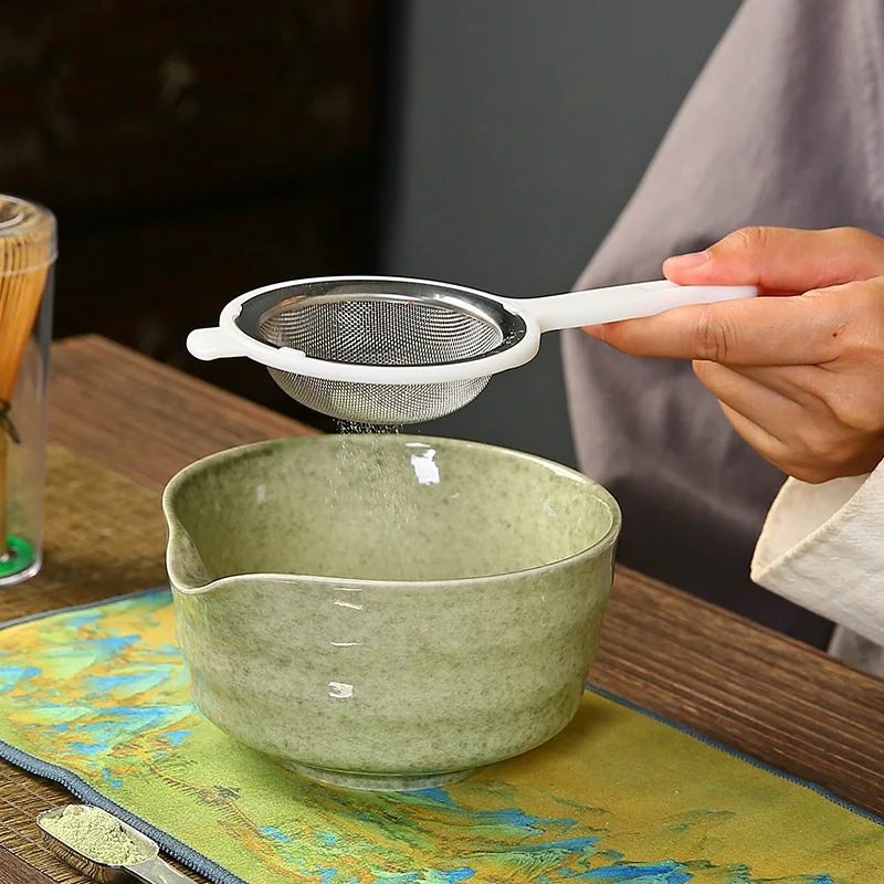 Matcha Tea Set 4/7pcs Matcha Tea Set matcha tea set matcha whisk matcha tea tools tea ceremony tools Japanese matcha making set bamboo matcha brush exquisite bowl gift box with whisk sumptuous tea tools great gifts