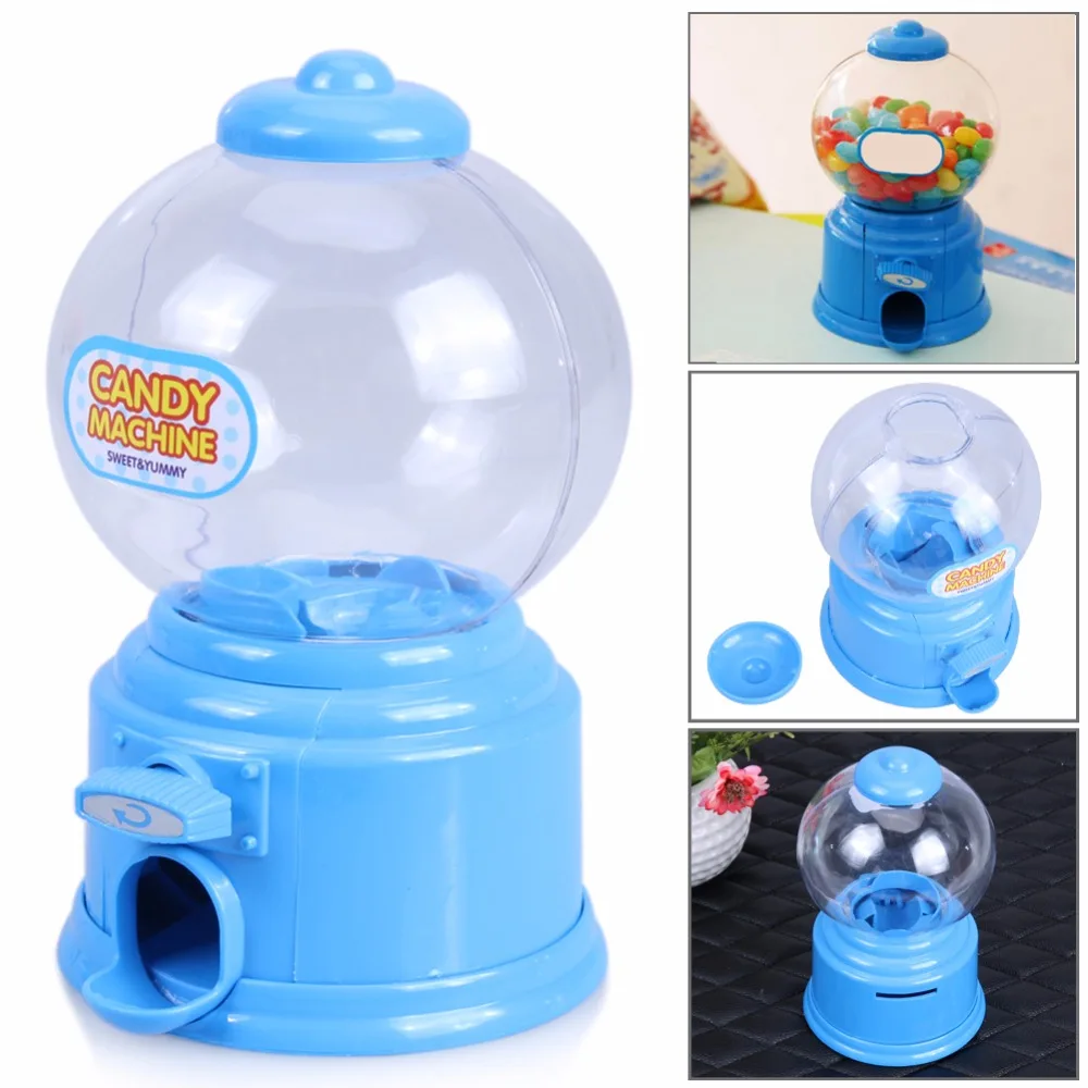 Mini Vending Sweets Candy Machine Piggy Bank Deposit Box Chrismas Birthday Gift Children's Money Saving Bank Kids Children Gift 4