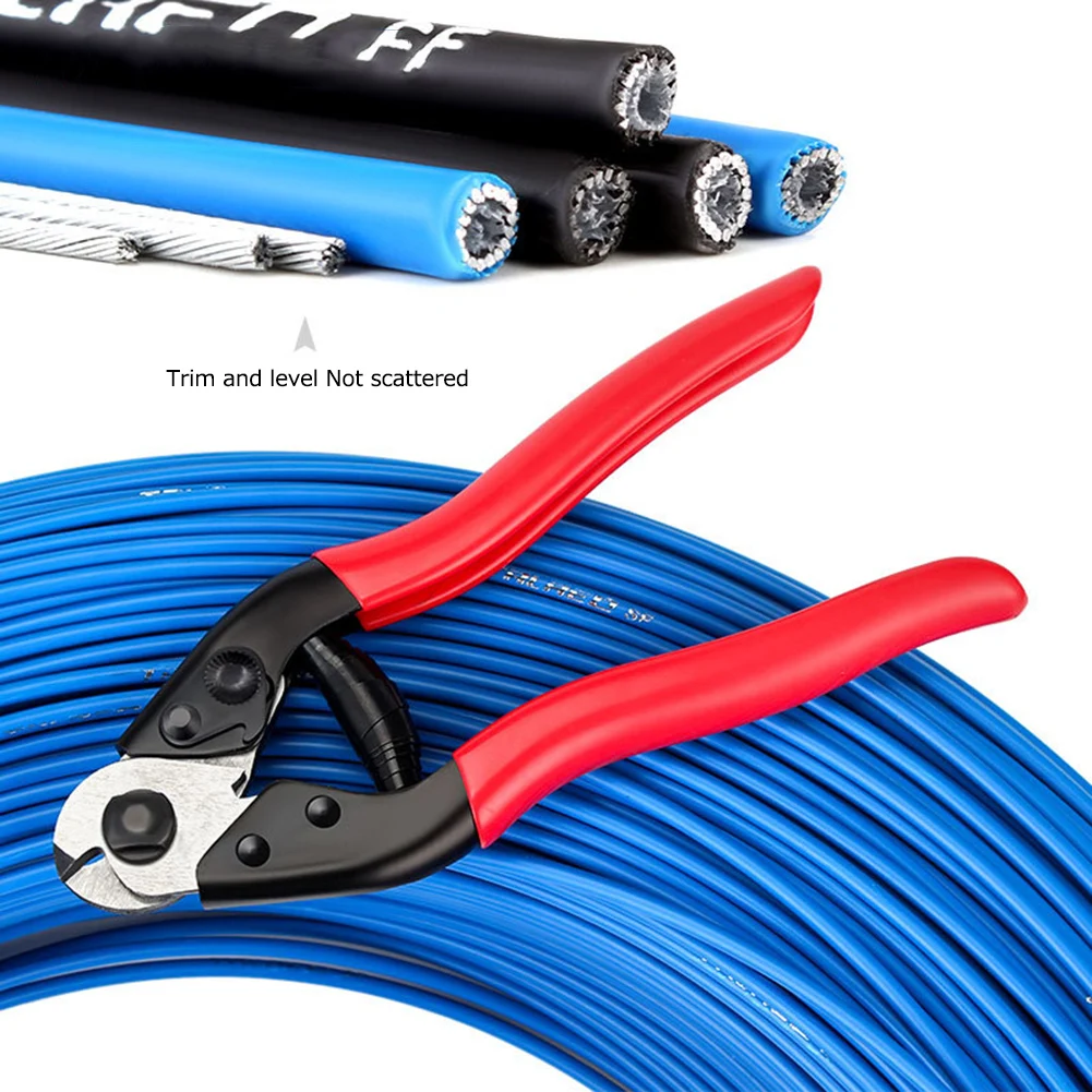 TOOPRE Bicycle Wire Cutter Chrome Steel Bike Shift Wire Cable Cutter Multi function MTB Repair