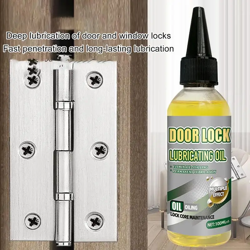 

Door Lock Lubricant Graphite Lubricant For Lock Long-lasting Lubricating And Maintaining All Hinges Locks Doors Hoods Bike Chain