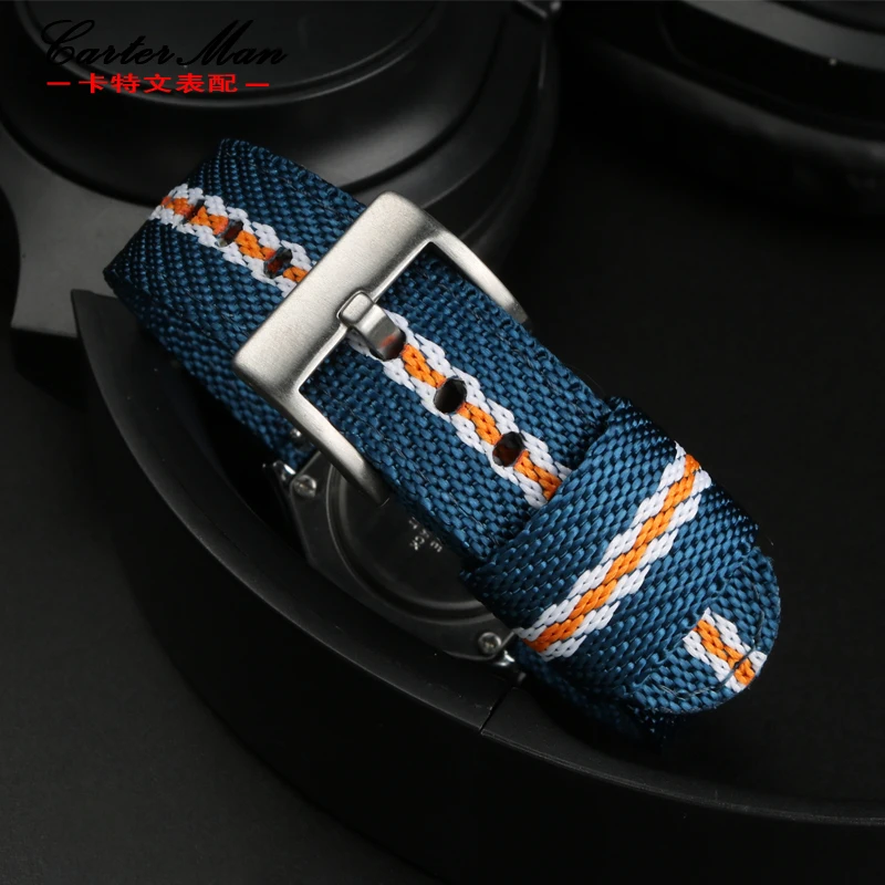 Waterproof Canvas Watch Strap For Casio Retro Electronic