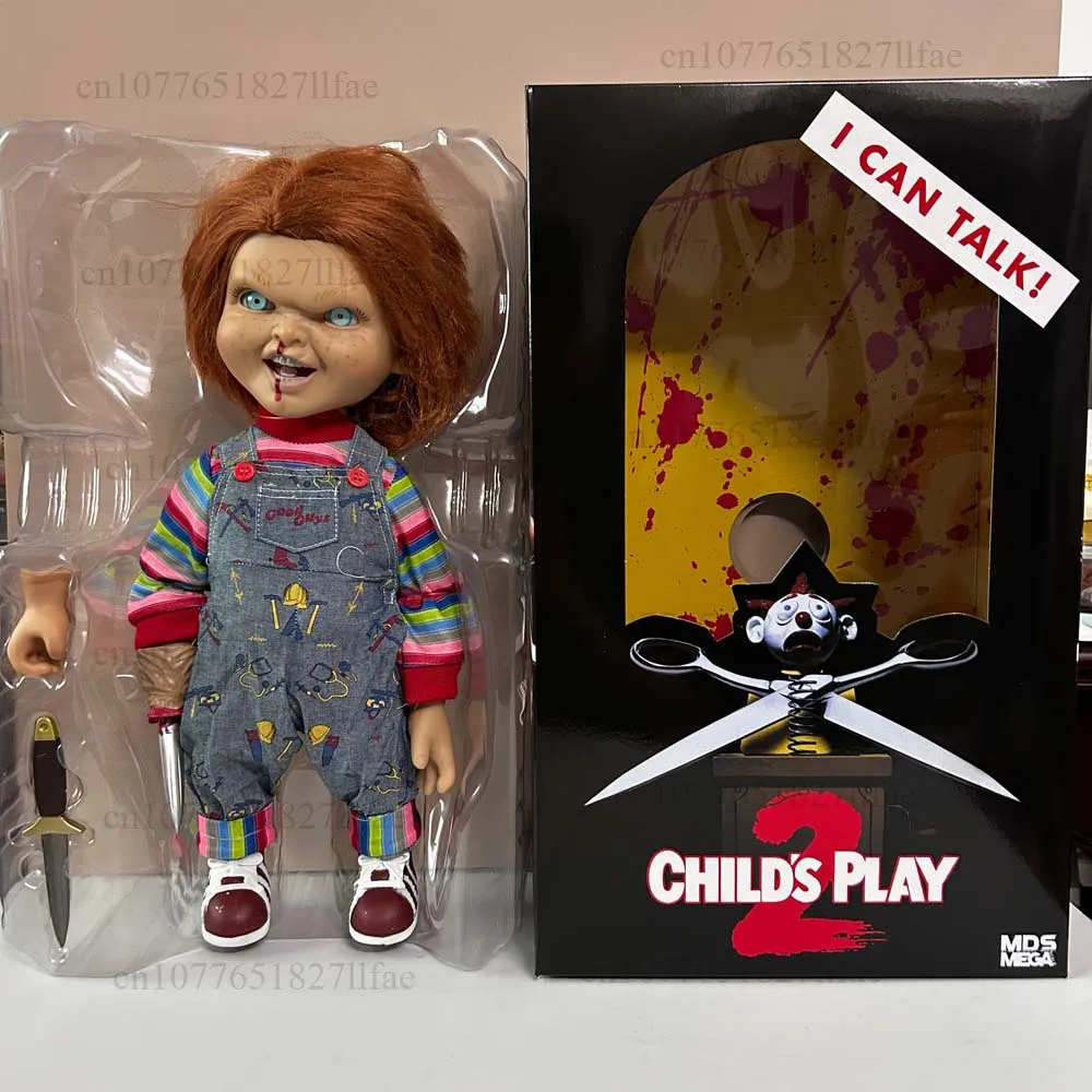 38CM Original NECA Mezco Chucky Figure Child's Play 3 Chucky